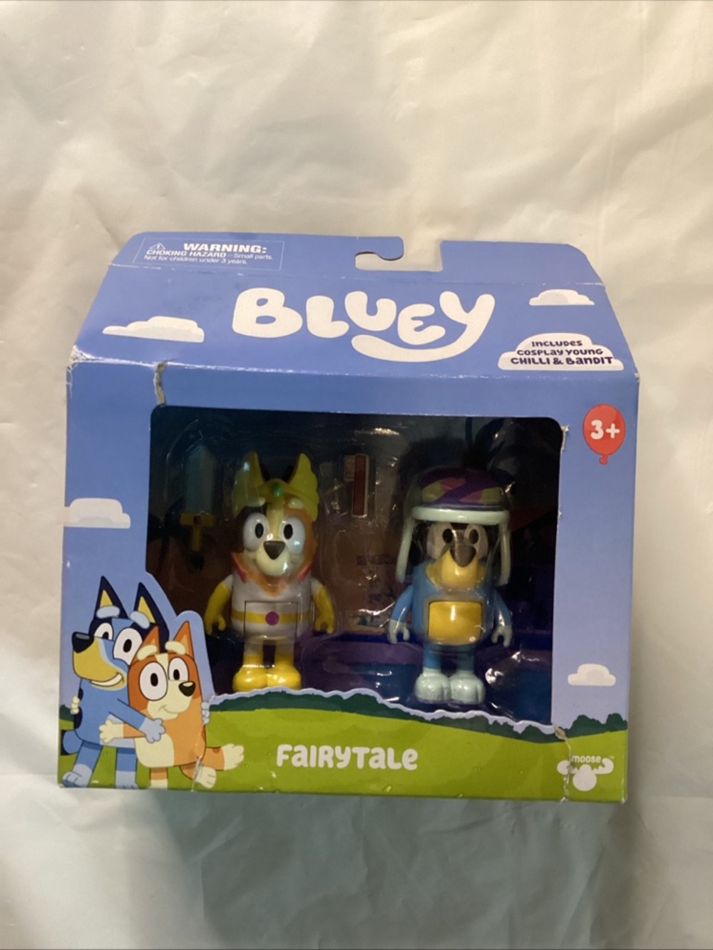 Bluey Fairytale Playset - Blue and Yellow Figures by Bluey